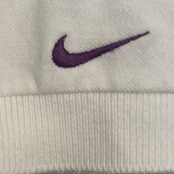 Nike Team Offical NBA Los Angeles Lakers Stitched Polo Pinhole On Sleeve Men XL - Picture 3 of 15